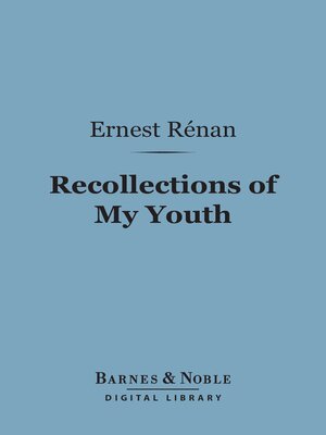 cover image of Recollections of My Youth (Barnes & Noble Digital Library)
